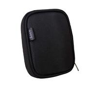 Saco Shock Proof External Hard Disk Protector for Transcend StoreJet 25A3 2.5 inch 1 TB External Hard Disk (Black)