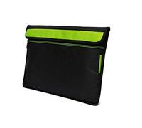 Saco Top Open Horizontal Protective Canvas Laptop Bag with Shoulder Strap for Lenovo Ideapad Duet Chromebook Tablet (10.1 inch) - Green, Green
