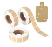 Sacolin 0.9 Inches Target Labels, 3000 Pcs, 3 Rolls, Self-Adhesive Target Stickers, 1000 Per Roll, Target Pasters for Shooting Range Practice