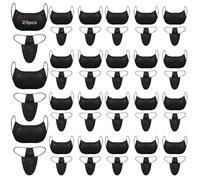 Sacolin 25 Black Non-Woven Disposable Bra & Panty Sets For Women, Soft, Breathable Underwear For Spa Use