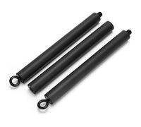 Sacolin 3-Piece Pilates Stick, Portable & Adjustable Resistance Bar for Yoga, Tear-Resistant Foam, Carbon Steel Core, Perfect for Squats & Pull-Downs