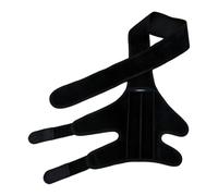 Sacolin Adjustable Dog Recovery Brace, M Size 3.9 in Dog Knee Brace, Black Pet Leg Protector for Hind Leg Lick and Joint Protection