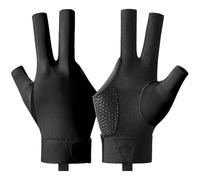 Sacolin Billiard Glove, 3 Finger Snooker Pool Cue Glove with Non Slip Grip, Breathable Competition Grade Left Hand Gloves for Men Women Tournament Players Accessories