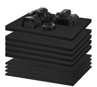 Sacolin Protective Foam Inserts 8 Pcs For Cases, Pre-Cut Cube Pick And Pluck Foam, Customizable For Toolboxes, Drawers, Cameras, Etc.