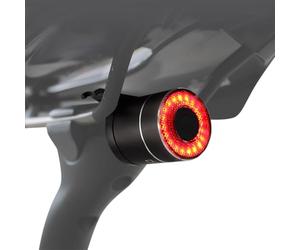 Sacolin Taillight, Cycling Safety Light, U Rechargeable Shining Tail Light, Auto On/Off, Ipx6 Waterproof Alert Taillight, Brake Sensing Rear Lights