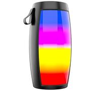 Sacolin Wireless Speaker with Rich Bass and Colorful Led, Portable Fm, Tf Card Support, Compact Size 2.9 X 5.7 in