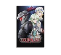 SACPFGUE Goblin Slayer Anime TV Show Poster2 Poster Decorative Painting Canvas Wall Posters And Art Picture Print Modern Family Bedroom Decor Posters 16x24inch(40x60cm)
