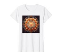 Sacral Chakra Emotions and Sensuality Value Graphic T-Shirt, Women, White, XS
