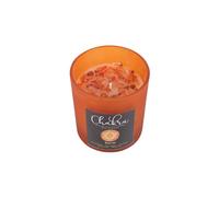 Sacral Chakra Orange Crystal Chip Candle KDMD Orange One Size