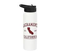 Sacramento California Est. 1849 Stainless Steel Insulated Water Bottle