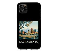Sacramento California Skyline Capitol Retro City Art Case for iPhone 11 Pro Max