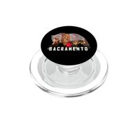 Sacramento California State Bear Tee Souvenir Great PopSockets PopGrip for MagSafe