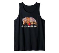 Sacramento California State Bear Tee Souvenir Great Tank Top