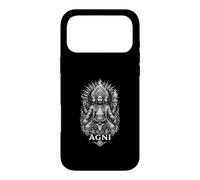 Sacred Agni Fire God Vedic Hindu Mythology Case for iPhone 17 Pro Max