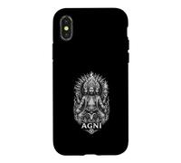 Sacred Agni Fire God Vedic Hindu Mythology Case for iPhone X/XS