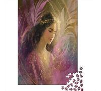 Sacred And Beautiful Goddess Rätsel Für Erwachsene || Familienspaß-Puzzles 38x26cm/1000pcs Erwachsene
