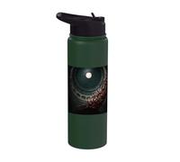 Sacred Architecture Calligraphy Stainless Steel Insulated Water Bottle