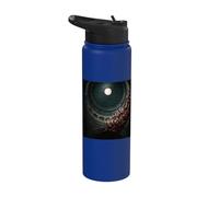 Sacred Architecture Calligraphy Stainless Steel Insulated Water Bottle