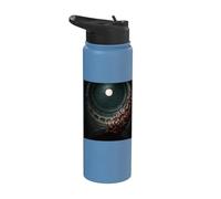 Sacred Architecture Calligraphy Stainless Steel Insulated Water Bottle
