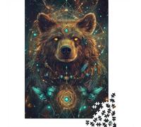 Sacred Bear Mandala, Jigsaw for Adults, 1000 Pieces, 70x50cm/1000pcs