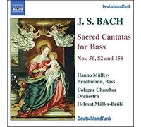 Muller-Brachmann:Cologne Co - BACH, J.S.: Bass Cantatas, BWV 56, 82, 158