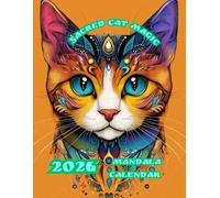 Sacred Cat Magic: 2026 Mandala Calendar