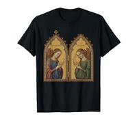 Sacred Data Universal USB Key Medieval Art Computer Science T-Shirt
