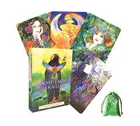 Sacred Earth Oracle Cards,with bag,Firend Game,Fortune Telling Toys