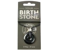 Sacred Essence Capricorn Birthstone Pendant 30mm - Snowflake Obsidian Zodiac Donut Necklace With Charm