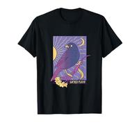 Sacred Flight Mystical Bird Key Spiritual Symbol T-Shirt