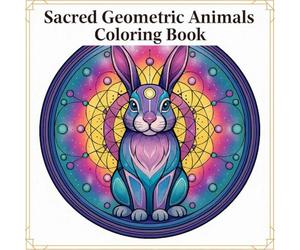 Sacred Geometric Animals Coloring Book: Intricate Animal Mandalas, Sacred Geometry Patterns & Designs for Relaxation & Creative Meditation | Coloring ... Teens Ages 12+ (Coloring Adventures for Kids)