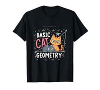 Sacred Geometric Cute Cat Ears Kitty Animal T-Shirt