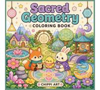 Sacred Geometry: 40 Cozy, Bold & Easy Designs for Relaxation, Mindfulness, and Creative Calm (Gentle Healing Coloring Series)