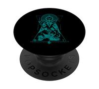 Sacred Geometry Baphomet - Hermetic Esoteric Symbolism Art PopSockets Adhesive PopGrip