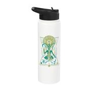 Sacred Geometry Baphomet - Hermetic Esoteric Symbolism Art Stainless Steel Insulated Water Bottle