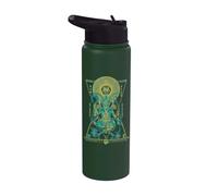 Sacred Geometry Baphomet - Hermetic Esoteric Symbolism Art Stainless Steel Insulated Water Bottle
