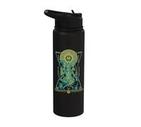 Sacred Geometry Baphomet - Hermetic Esoteric Symbolism Art Stainless Steel Insulated Water Bottle