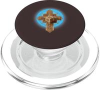 SACRED GEOMETRY CROSS Meditation, Prayer, Spiritual Positive PopSockets PopGrip for MagSafe