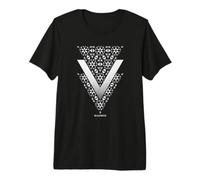 Sacred Geometry Dotwork Vector Mandala Tattoo Premium T-Shirt