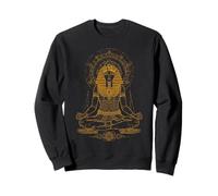 Sacred Geometry Egyptian Tutankhamen Pharaoh King Kemetic Sweatshirt