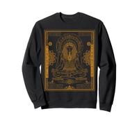 Sacred Geometry Egyptian Tutankhamen Pharaoh King Kemetic Sweatshirt