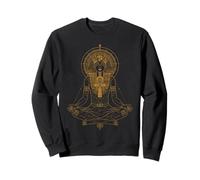 Sacred Geometry Egyptian Tutankhamen Pharaoh King Kemetic Sweatshirt