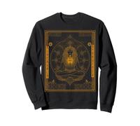 Sacred Geometry Egyptian Tutankhamen Pharaoh King Kemetic Sweatshirt
