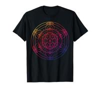 Sacred Geometry for a Spiritual Zen Gothic Mandala T-Shirt