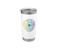 Sacred Geometry Gift idea Witchcraft Gothic Celtic-Labyrinth Stainless Steel Insulated Tumbler