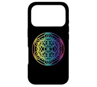 Sacred Geometry gift idea witchcraft Gothic, Metatrons-cube Case for iPhone 17 Pro