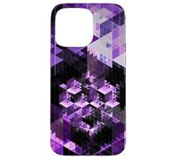 Sacred Geometry Hexagon Dimensional Matrix Geometric Pattern Case for iPhone 15 Pro Max