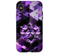 Sacred Geometry Hexagon Dimensional Matrix Geometric Pattern Case for iPhone X/XS