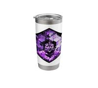 Sacred Geometry Hexagon Dimensional Matrix Geometric Pattern Stainless Steel Insulated Tumbler