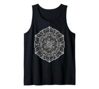 Sacred Geometry Hexagon Mandala Tank Top
